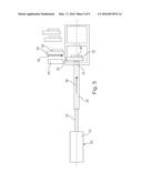 A METHOD FOR ASSEMBLING A COMPOSITE HOUSING FITTED WITH A SHAFT AND     ASSOCIATED MOUNTED ELEMENTS diagram and image