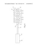 A METHOD FOR ASSEMBLING A COMPOSITE HOUSING FITTED WITH A SHAFT AND     ASSOCIATED MOUNTED ELEMENTS diagram and image