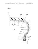 METHOD FOR AFFIXING RUBBER STRIP, METHOD FOR MANUFACTURING PNEUMATIC TIRE     USING SAME, AND AFFIXING DEVICE diagram and image