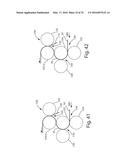 Method Of Making Nonwoven Material Having Discrete Three-Dimensional     Deformations With Wide Base Openings That are Tip Bonded to Additional     Layer diagram and image