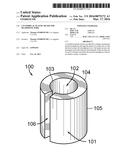 CYLINDRICAL PLASTIC BEADS FOR HEADPHONE WIRE diagram and image