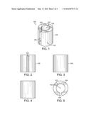 CYLINDRICAL PLASTIC BEADS FOR HEADPHONE WIRE diagram and image