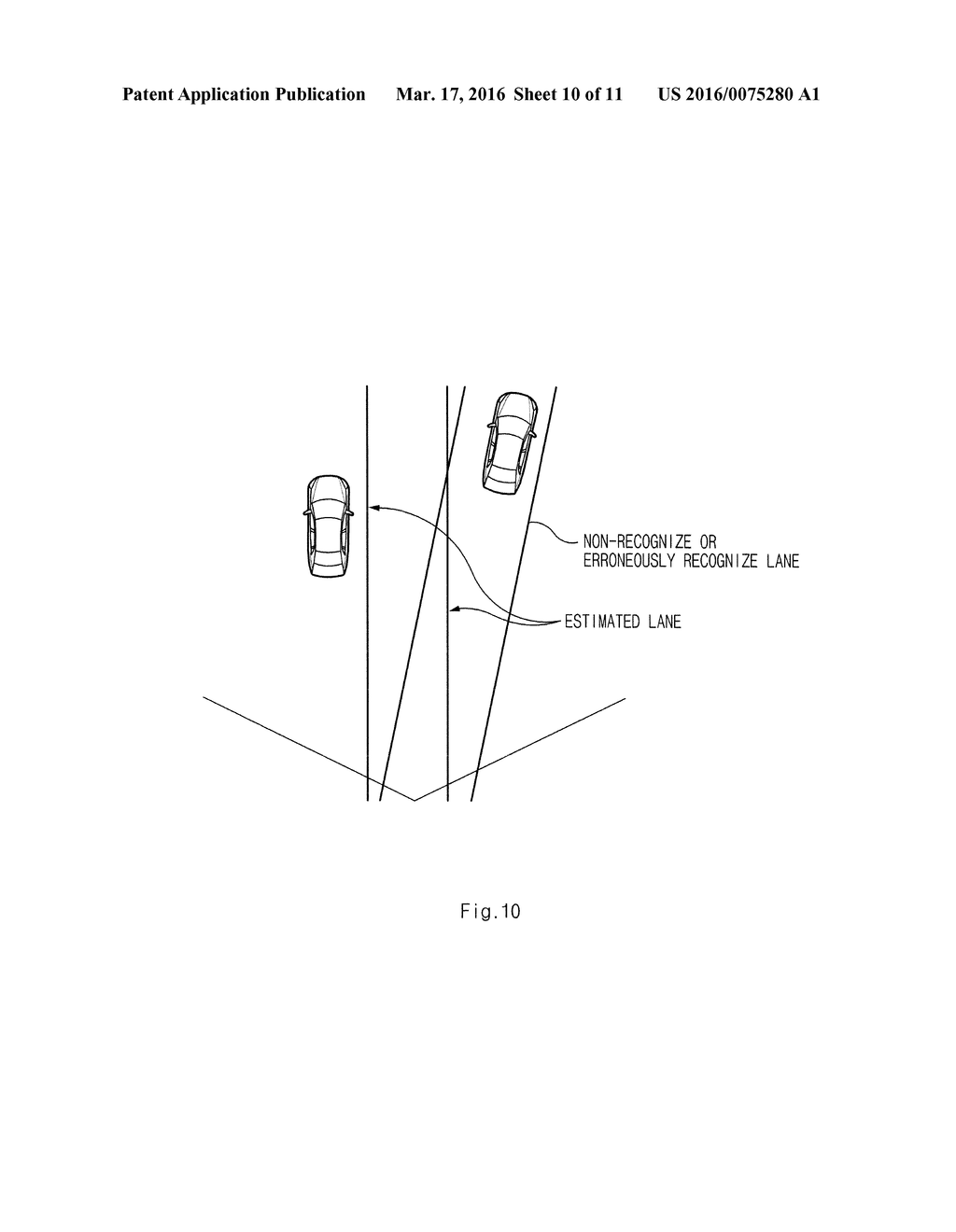 SYSTEM FOR ESTIMATING LANE AND METHOD THEREOF - diagram, schematic, and image 11