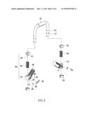 Auxiliary Grip of Collapsible Trolley diagram and image