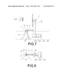 SUBMERSIBLE ACTIVE SUPPORT STRUCTURE FOR TURBINE TOWERS AND SUBSTATIONS OR     SIMILAR ELEMENTS, IN OFFSHORE FACILITIES diagram and image