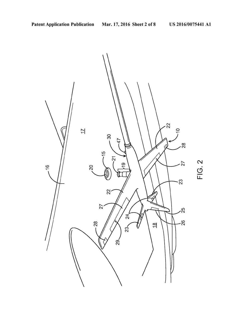 AERIAL REFUELING NAVIGABLE DEVICE, SYSTEM AND METHOD - diagram, schematic, and image 03