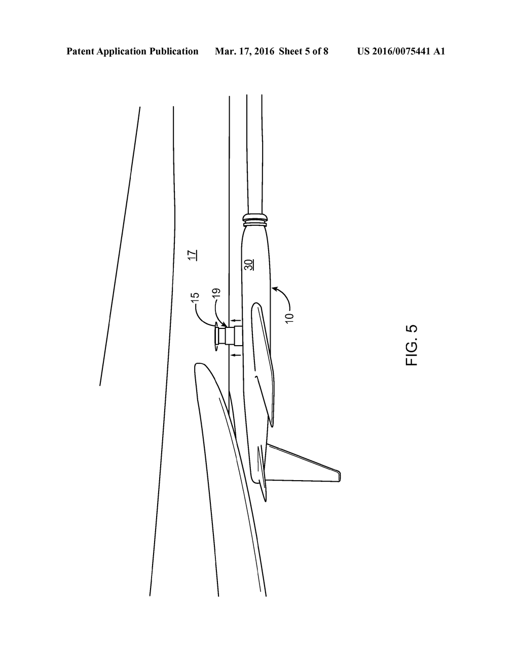 AERIAL REFUELING NAVIGABLE DEVICE, SYSTEM AND METHOD - diagram, schematic, and image 06