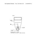 PARTICULATE MATERIAL SUPPLYING APPARATUS WITH A DOWNWARDLY SLANTING     DISCHARGE GUTTER WHICH ROTATES SIDE TO SIDE diagram and image