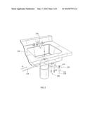 FOOD WASTE DISPOSER DISCHARGE TREATMENT DEVICE diagram and image