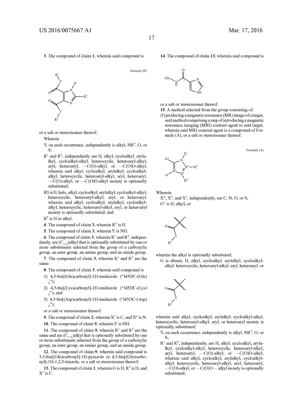 COMPOSITIONS AND METHODS FOR CHEMICAL EXCHANGE SATURATION TRANSFER (CEST)     MAGNETIC RESONANCE IMAGING (MRI) - diagram, schematic, and image 23