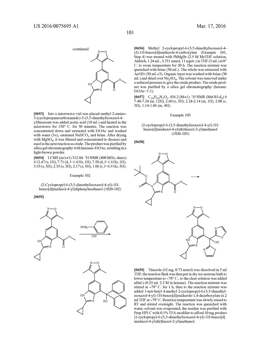 BENZIMIDAZOLE DERIVATIVES AS BROMODOMAIN INHIBITORS - diagram, schematic, and image 106