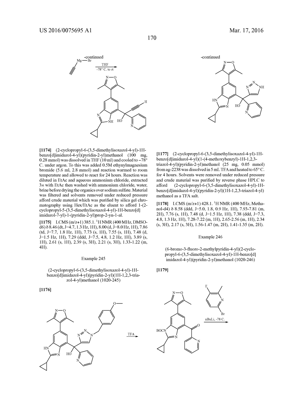 BENZIMIDAZOLE DERIVATIVES AS BROMODOMAIN INHIBITORS - diagram, schematic, and image 175