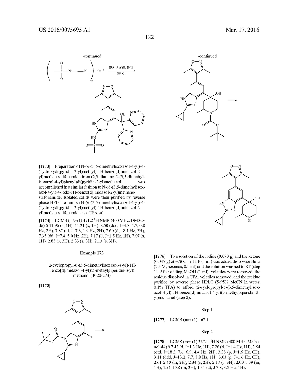 BENZIMIDAZOLE DERIVATIVES AS BROMODOMAIN INHIBITORS - diagram, schematic, and image 187