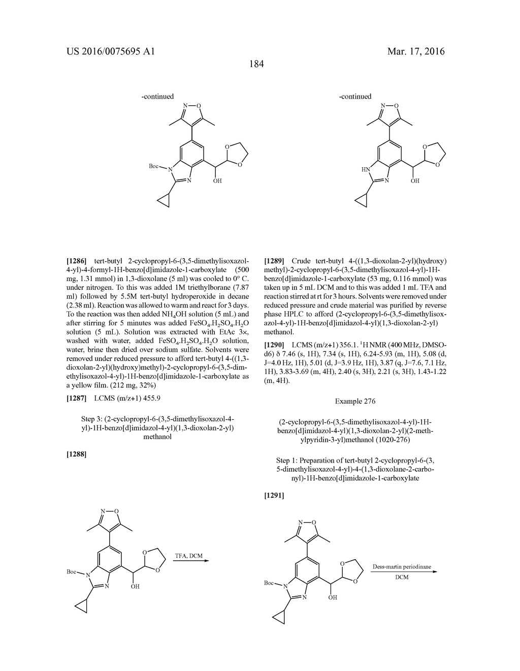 BENZIMIDAZOLE DERIVATIVES AS BROMODOMAIN INHIBITORS - diagram, schematic, and image 189