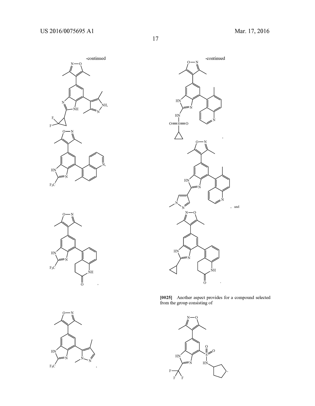 BENZIMIDAZOLE DERIVATIVES AS BROMODOMAIN INHIBITORS - diagram, schematic, and image 22