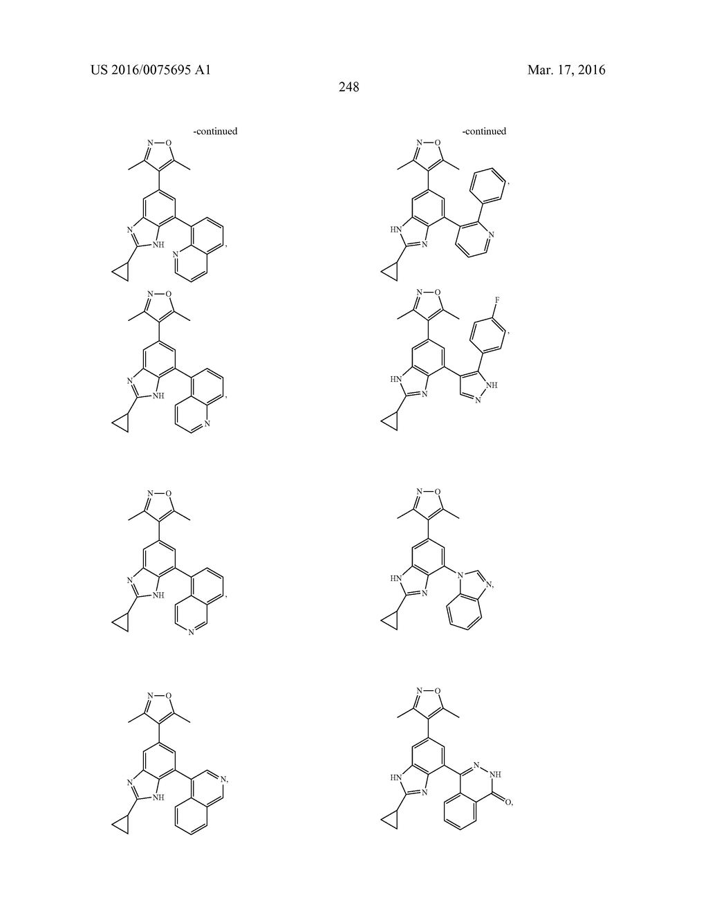 BENZIMIDAZOLE DERIVATIVES AS BROMODOMAIN INHIBITORS - diagram, schematic, and image 253