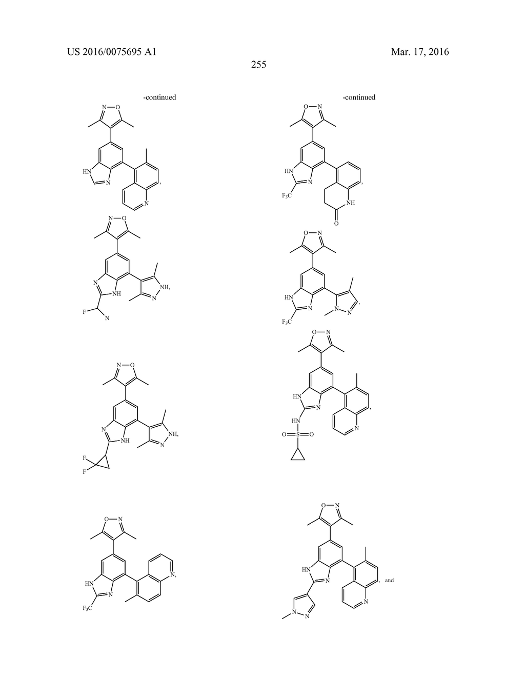 BENZIMIDAZOLE DERIVATIVES AS BROMODOMAIN INHIBITORS - diagram, schematic, and image 260