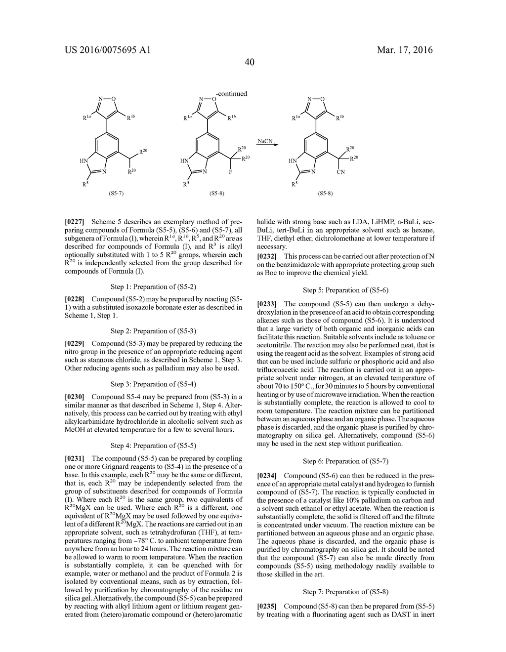 BENZIMIDAZOLE DERIVATIVES AS BROMODOMAIN INHIBITORS - diagram, schematic, and image 45