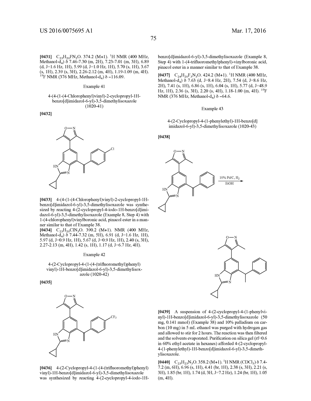 BENZIMIDAZOLE DERIVATIVES AS BROMODOMAIN INHIBITORS - diagram, schematic, and image 80