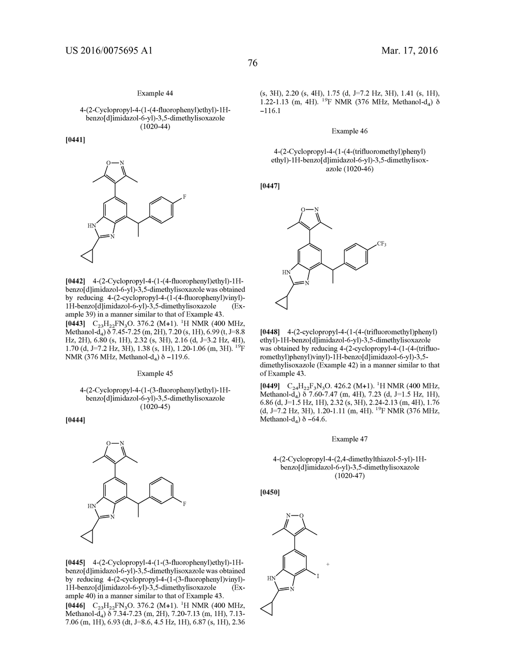 BENZIMIDAZOLE DERIVATIVES AS BROMODOMAIN INHIBITORS - diagram, schematic, and image 81