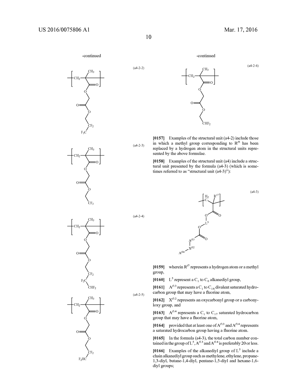 RESIN, RESIST COMPOSITION AND METHOD FOR PRODUCING RESIST PATTERN - diagram, schematic, and image 12