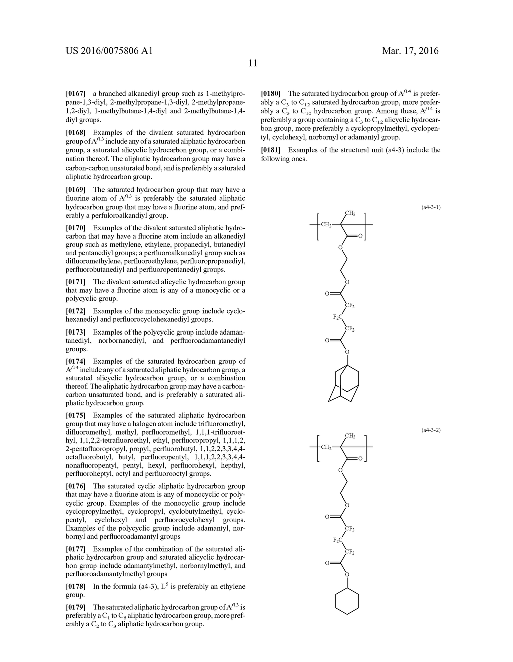 RESIN, RESIST COMPOSITION AND METHOD FOR PRODUCING RESIST PATTERN - diagram, schematic, and image 13