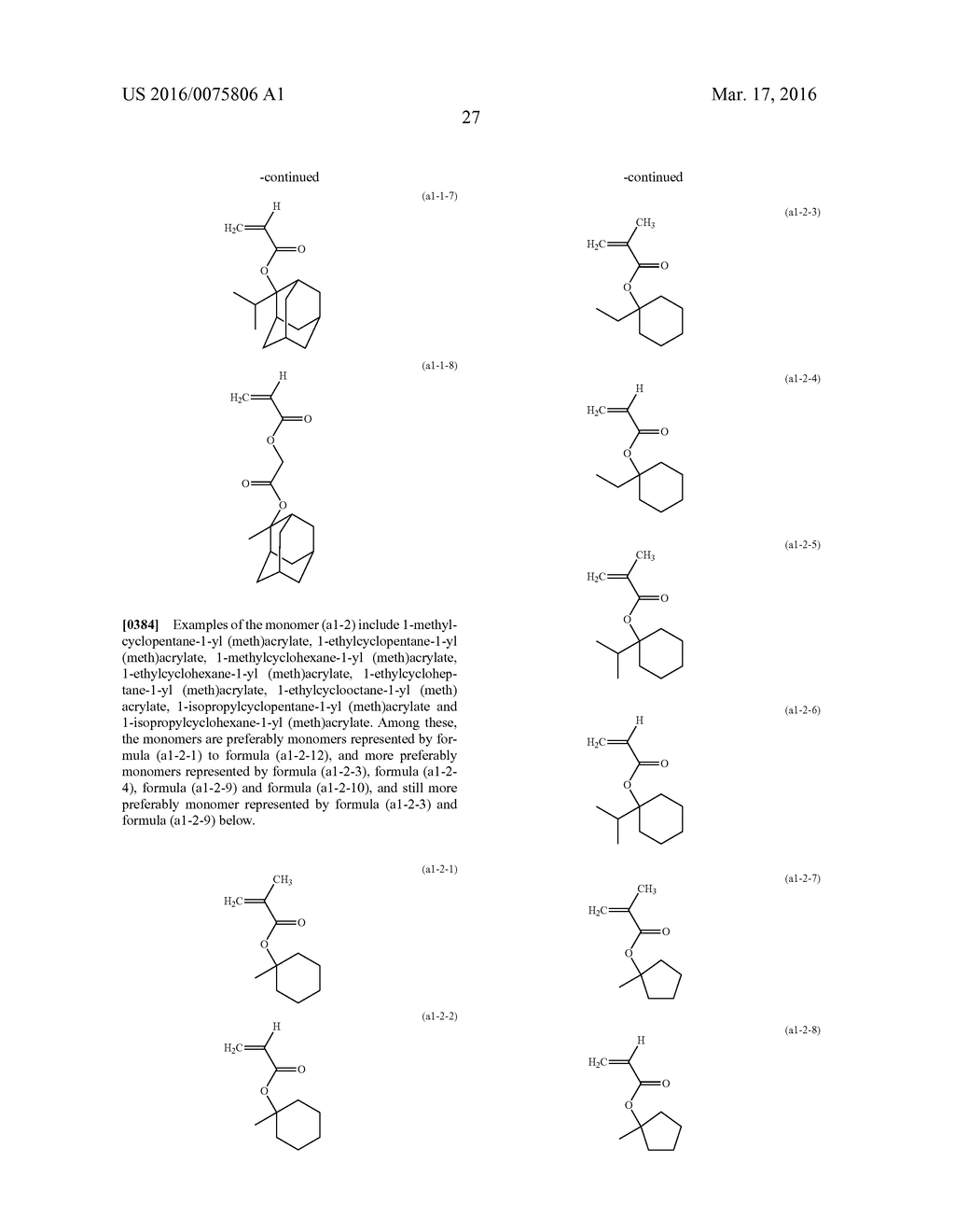 RESIN, RESIST COMPOSITION AND METHOD FOR PRODUCING RESIST PATTERN - diagram, schematic, and image 29