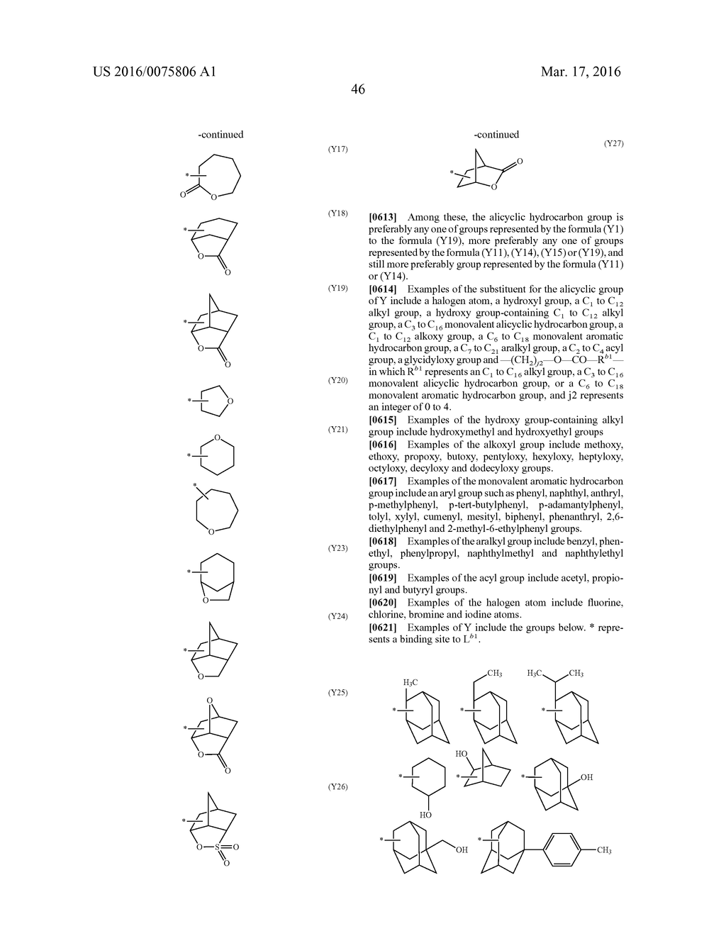 RESIN, RESIST COMPOSITION AND METHOD FOR PRODUCING RESIST PATTERN - diagram, schematic, and image 48