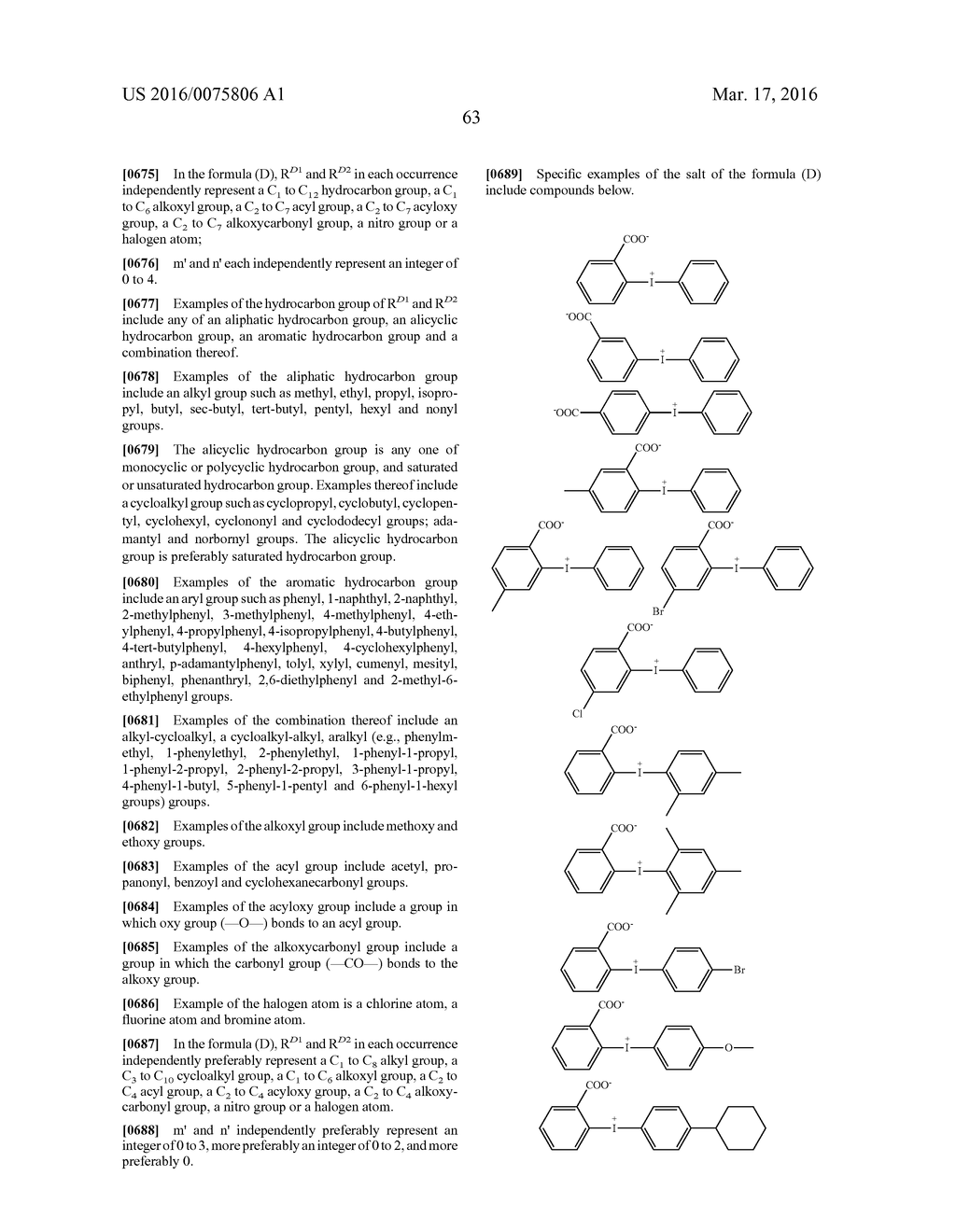 RESIN, RESIST COMPOSITION AND METHOD FOR PRODUCING RESIST PATTERN - diagram, schematic, and image 65