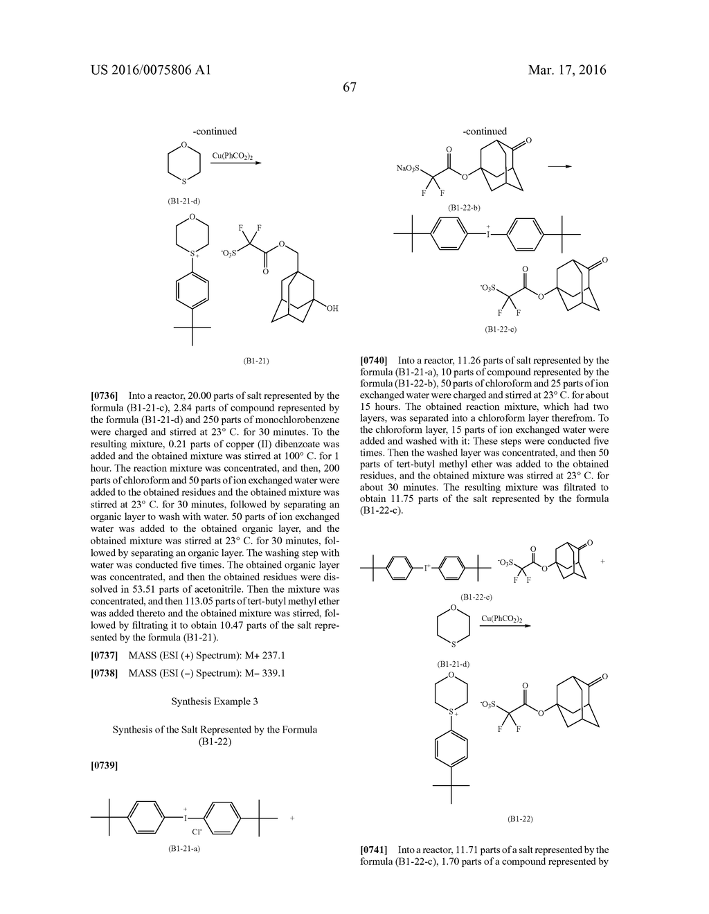 RESIN, RESIST COMPOSITION AND METHOD FOR PRODUCING RESIST PATTERN - diagram, schematic, and image 69