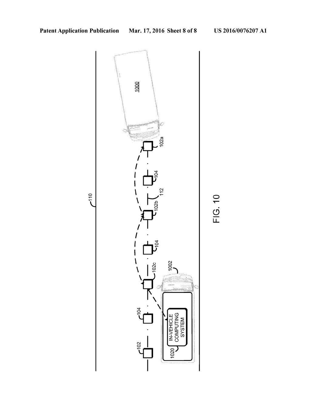 TECHNOLOGIES FOR COMMUNICATING ROADWAY INFORMATION - diagram, schematic, and image 09