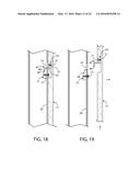 Quick Release Cladding System for Door, Window, Sloped and Vertical     Glazing Systems Frames, and the Like diagram and image