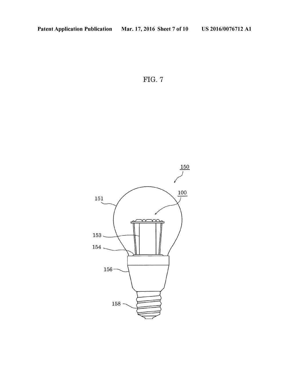 LIGHT EMITTING APPARATUS, LIGHTING LIGHT SOURCE, AND LIGHTING APPARATUS - diagram, schematic, and image 08