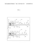 HOLDER OF LIGHT-EMITTING MODULE, AND LIGHTING APPARATUS diagram and image