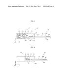 HOLDER OF LIGHT-EMITTING MODULE, AND LIGHTING APPARATUS diagram and image