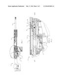 CHARGING HANDLE ENGAGEMENT WITH CARRIER KEY OF FIREARM diagram and image