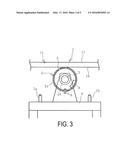 Device for Measuring State of Contact of Support Roller of Conveyor Belt diagram and image