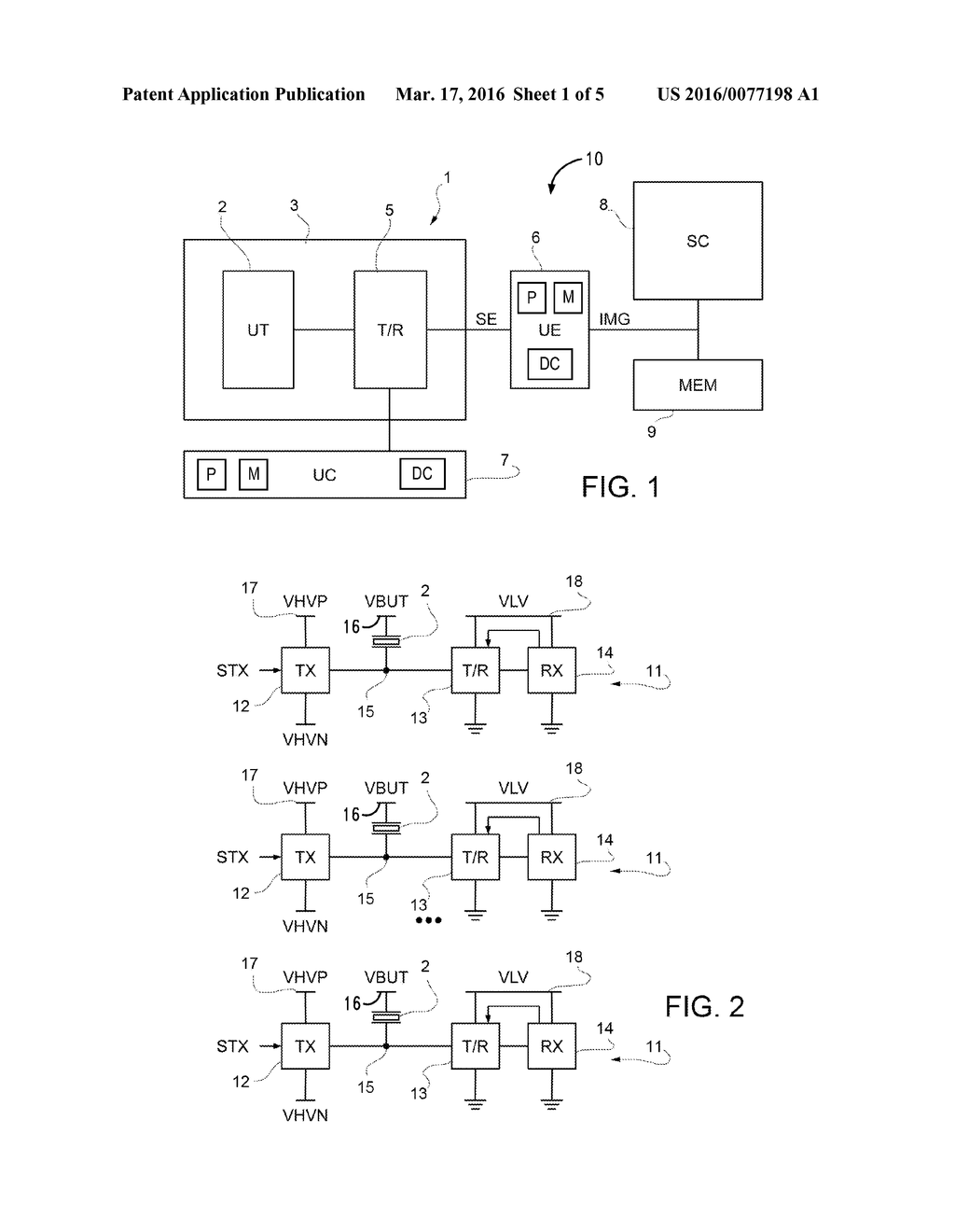 ULTRASONIC PROBE WITH PRECHARGE CIRCUIT AND METHOD OF CONTROLLING AN     ULTRASONIC PROBE - diagram, schematic, and image 02