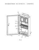 FIBER OPTIC ENCLOSURE FOR RETROFITTING PEDESTALS IN THE FIELD diagram and image