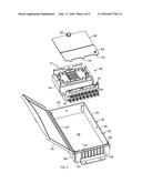 FIBER OPTIC ENCLOSURE FOR RETROFITTING PEDESTALS IN THE FIELD diagram and image