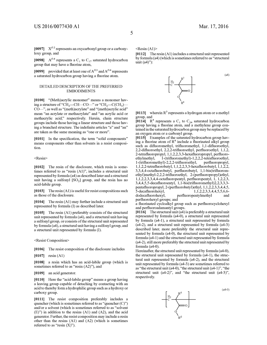 RESIN, RESIST COMPOSITION AND METHOD FOR PRODUCING RESIST PATTERN - diagram, schematic, and image 06