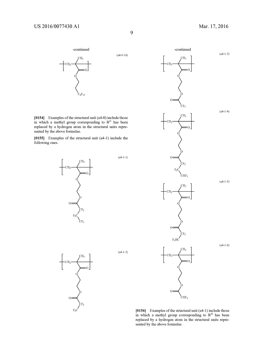 RESIN, RESIST COMPOSITION AND METHOD FOR PRODUCING RESIST PATTERN - diagram, schematic, and image 10