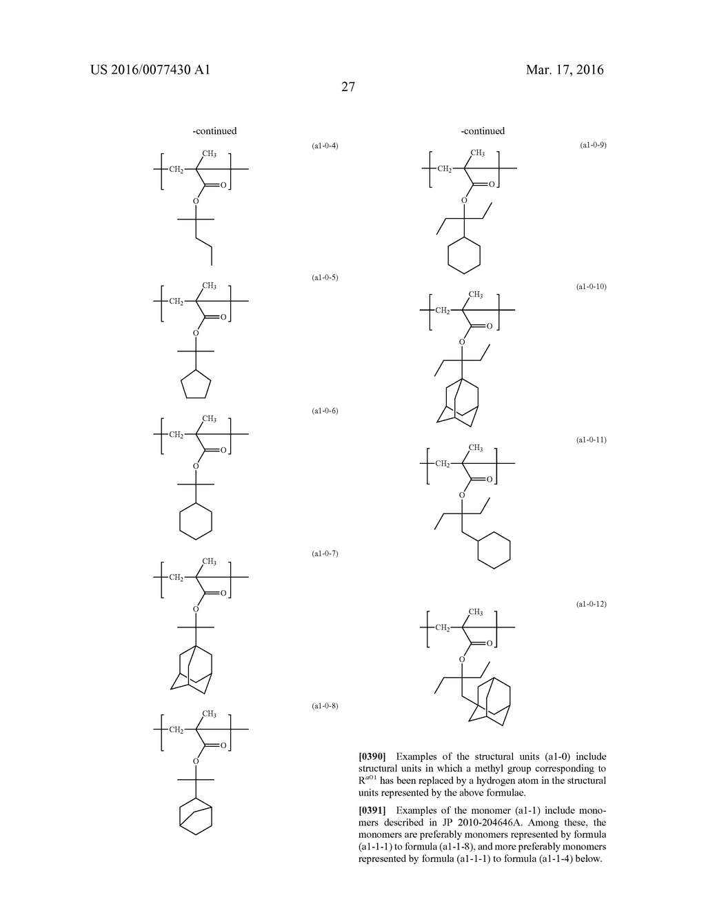 RESIN, RESIST COMPOSITION AND METHOD FOR PRODUCING RESIST PATTERN - diagram, schematic, and image 28