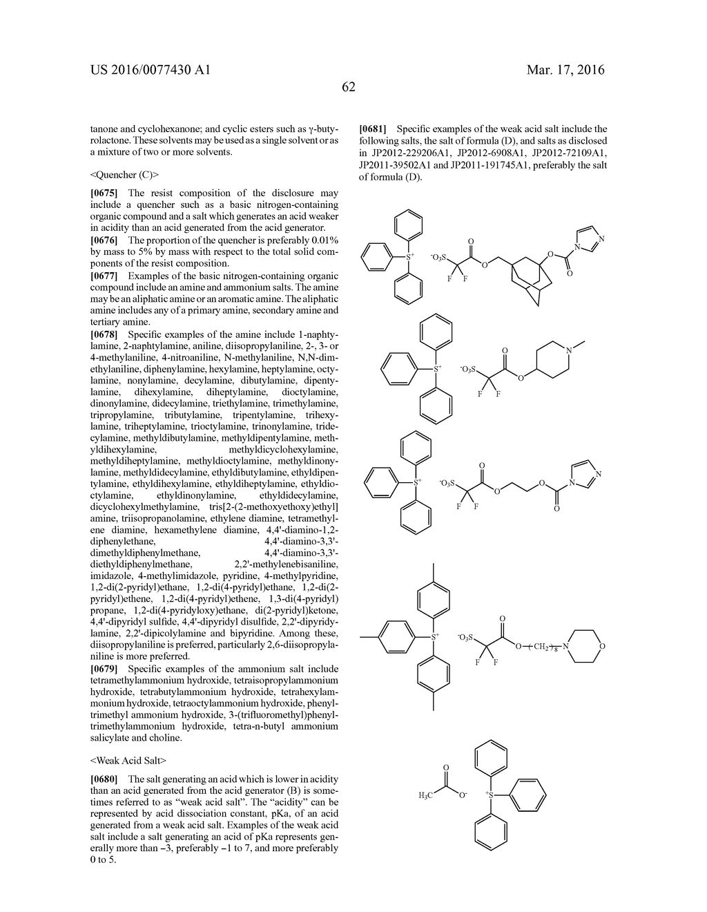 RESIN, RESIST COMPOSITION AND METHOD FOR PRODUCING RESIST PATTERN - diagram, schematic, and image 63