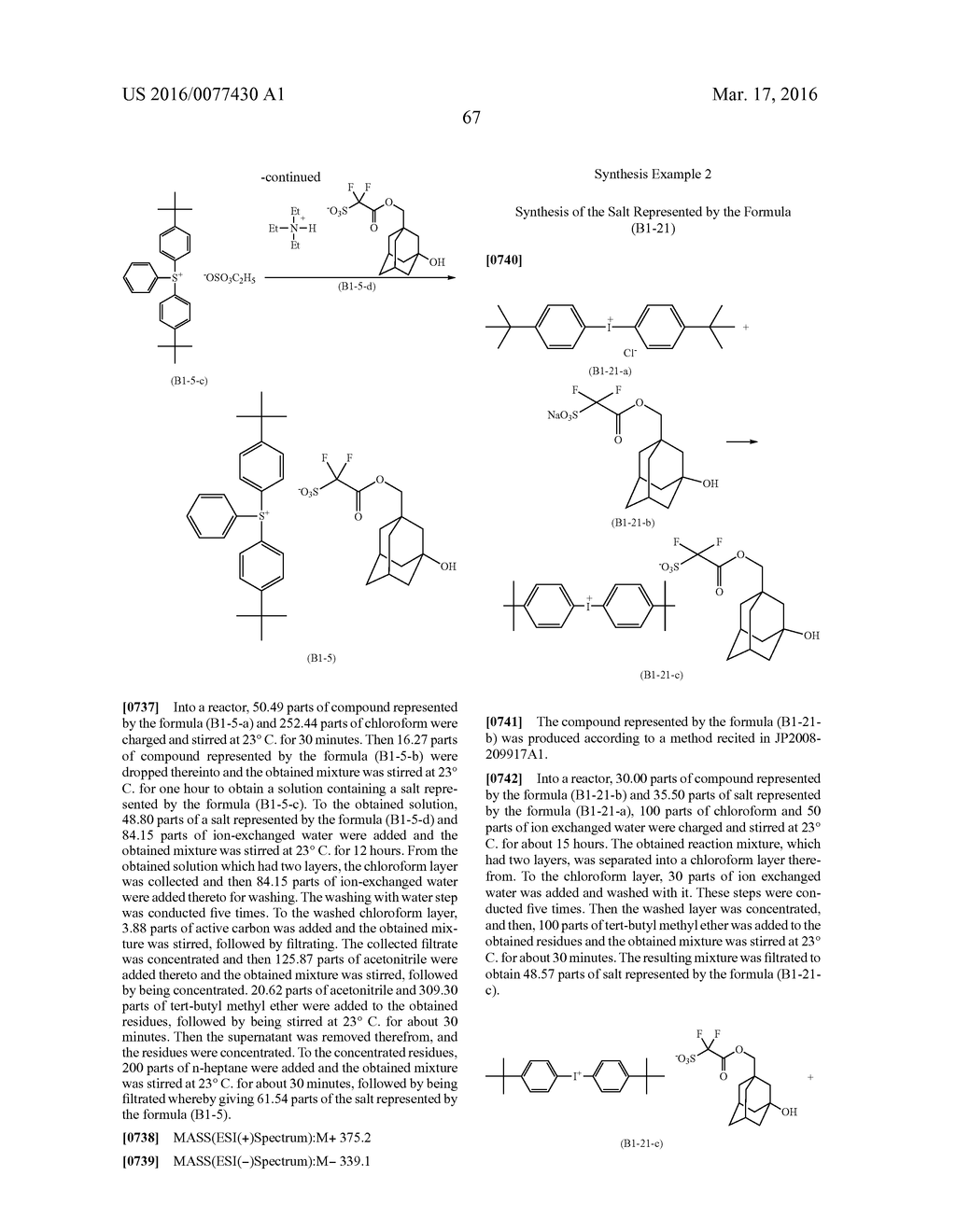 RESIN, RESIST COMPOSITION AND METHOD FOR PRODUCING RESIST PATTERN - diagram, schematic, and image 68