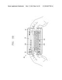 MOBILE TERMINAL AND USER INTERFACE OF MOBILE TERMINAL diagram and image