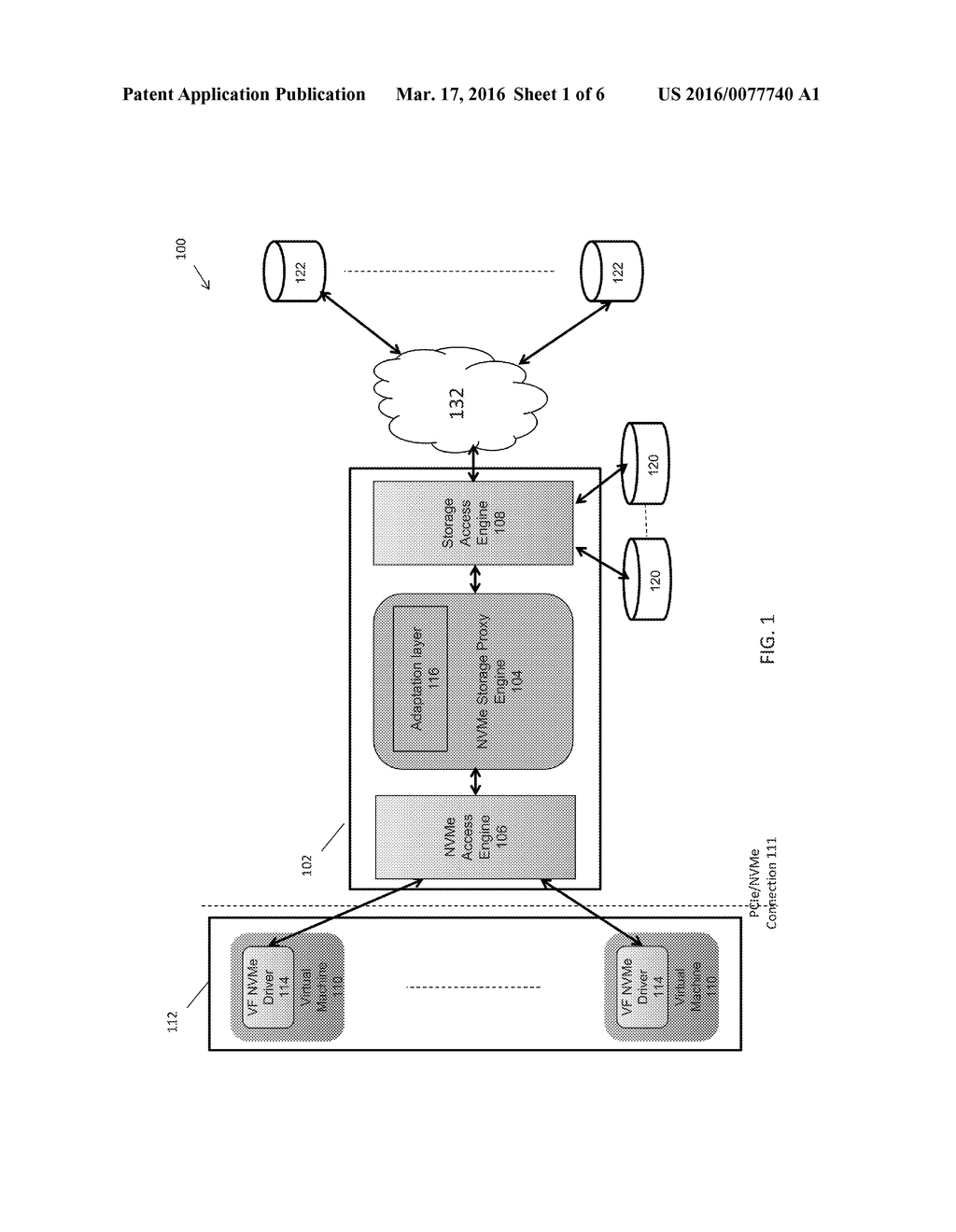 SYSTEMS AND METHODS FOR ENABLING LOCAL CACHING FOR REMOTE STORAGE DEVICES     OVER A NETWORK VIA NVME CONTROLLER - diagram, schematic, and image 02