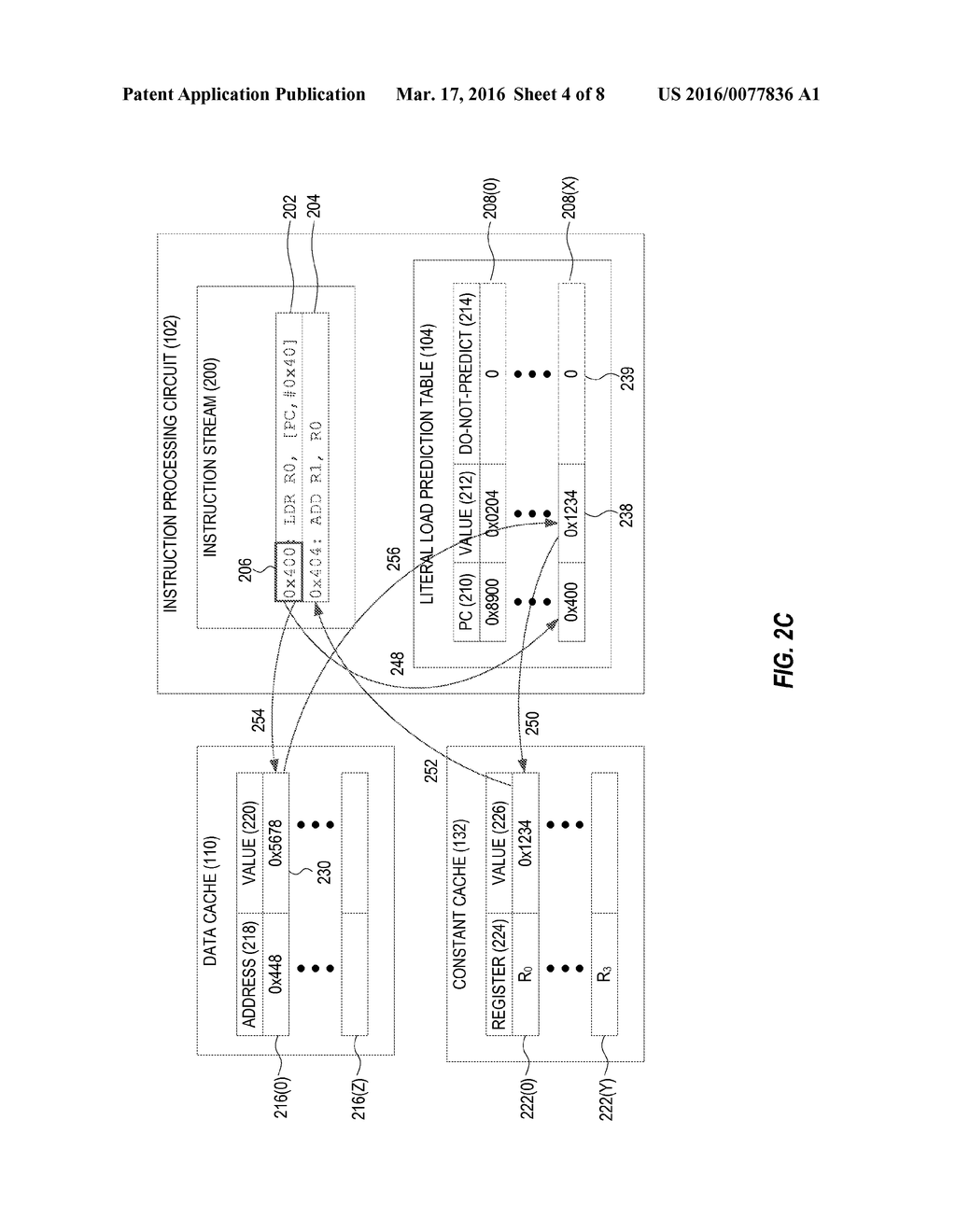 PREDICTING LITERAL LOAD VALUES USING A LITERAL LOAD PREDICTION TABLE, AND     RELATED CIRCUITS, METHODS, AND COMPUTER-READABLE MEDIA - diagram, schematic, and image 05