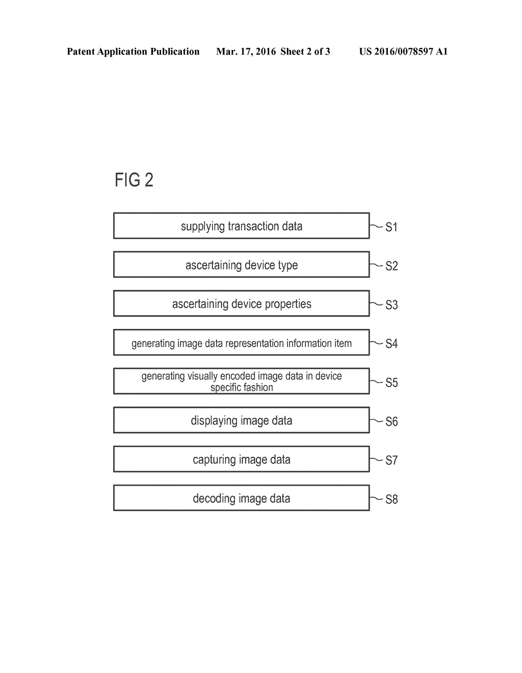 Method and System for Supplying Visually Encoded Image Data - diagram, schematic, and image 03