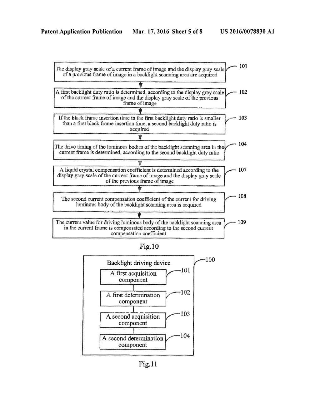 Driving Backlight Method, Display Device And Storage Medium - diagram, schematic, and image 06